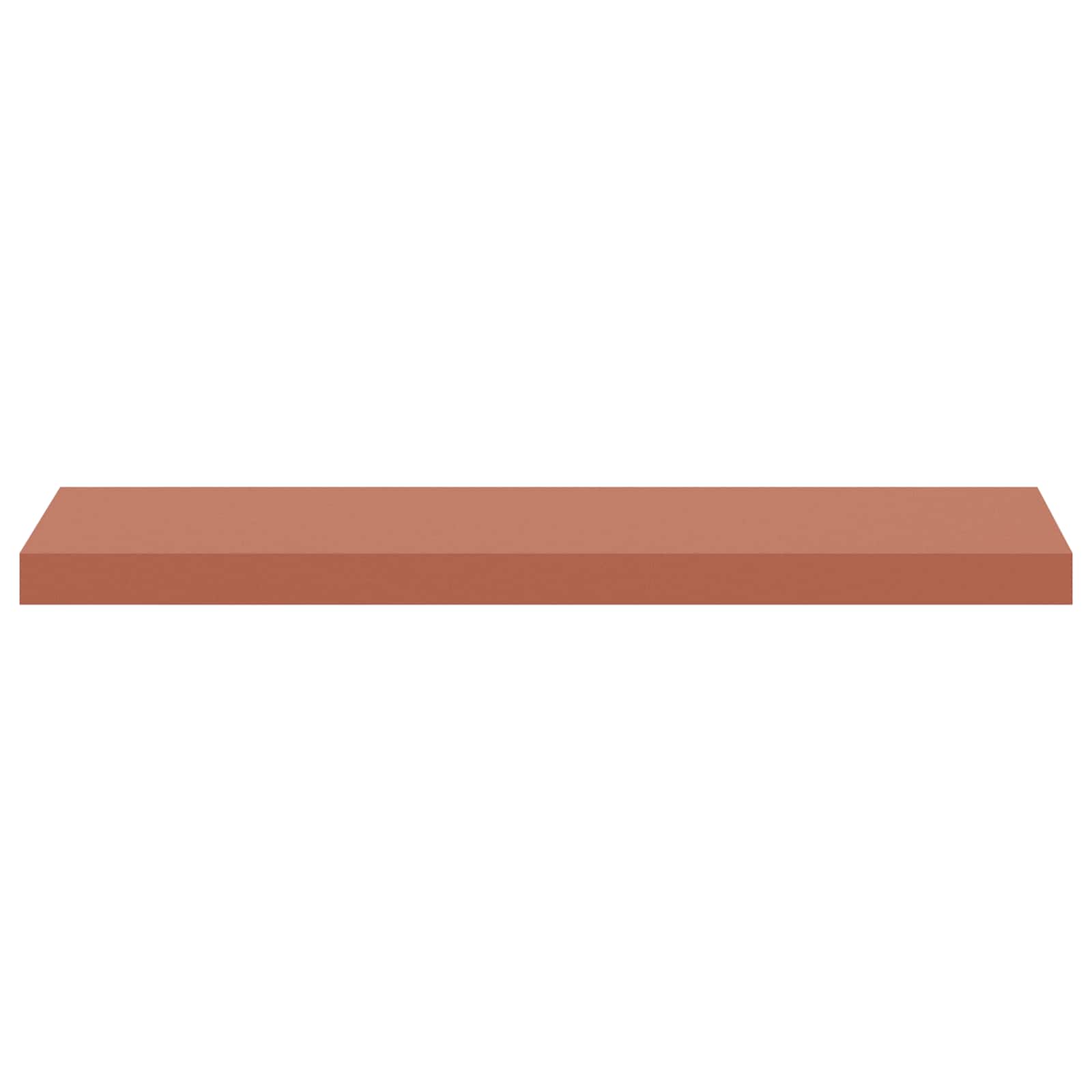 Étagère Murale 4 pcs Rouge 90 x 23,5 x 4 cm Bois d'ingénierie - XIOS