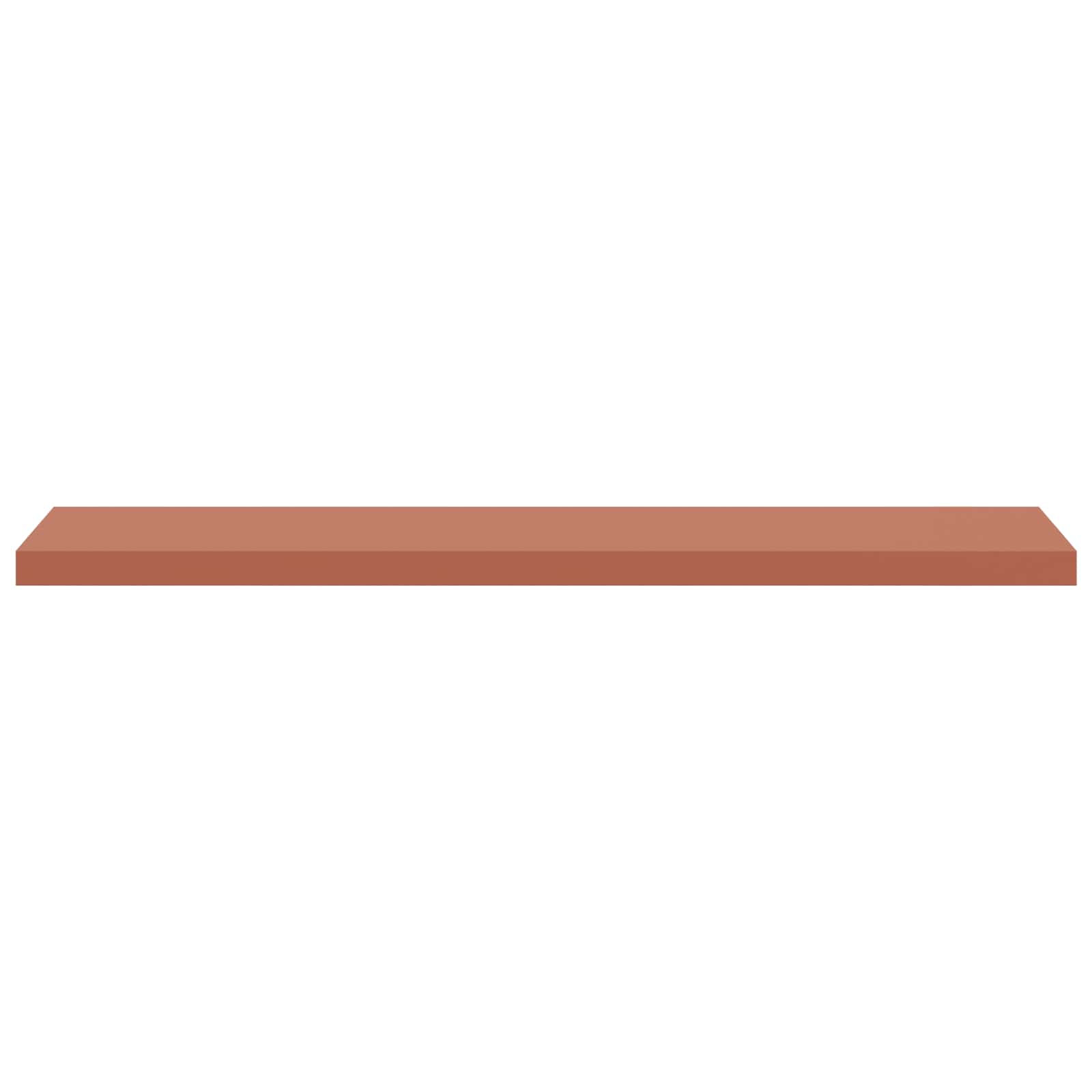 Étagère Murale 4 pcs Rouge 120 x 23,5 x 4 cm Bois d'ingénierie - XIOS