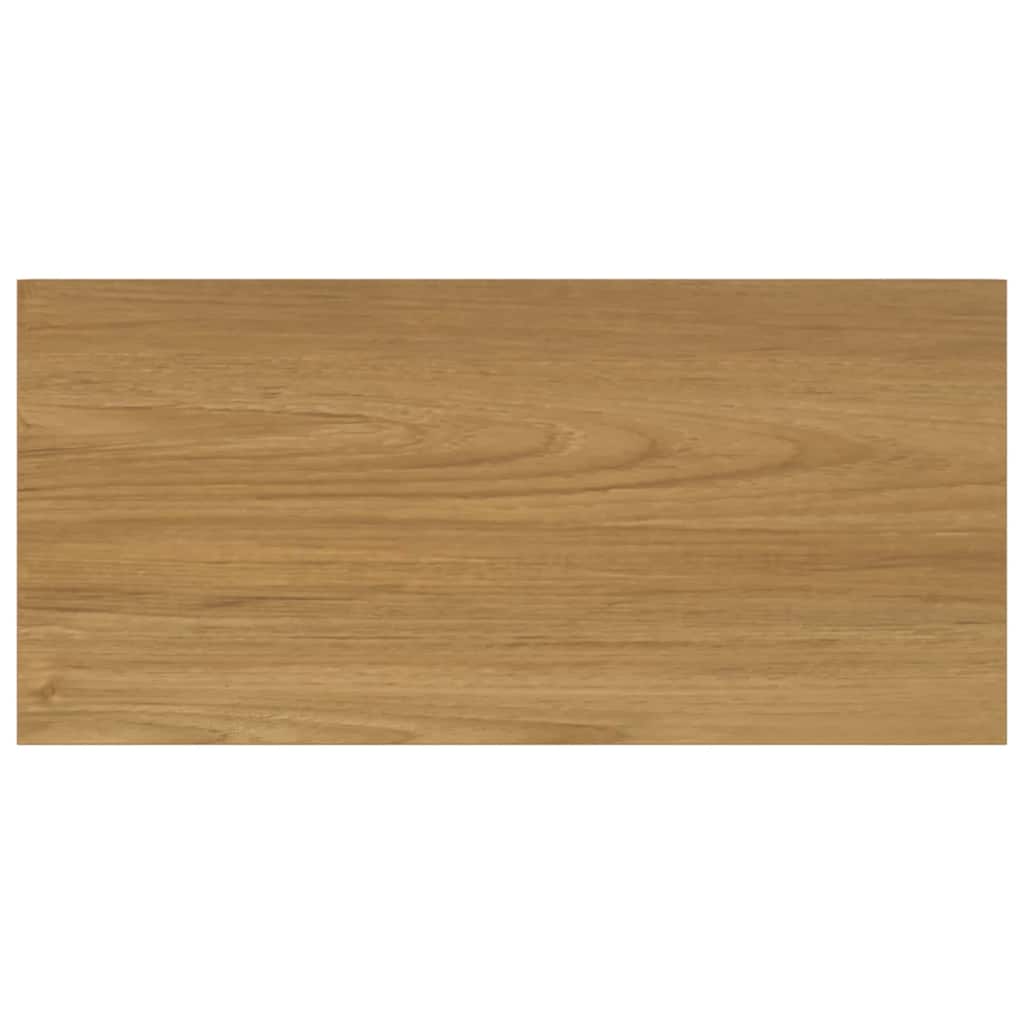 Étagère Murale Montage mural 4 pc Marron 50 x 23,5 x 3,8 cm