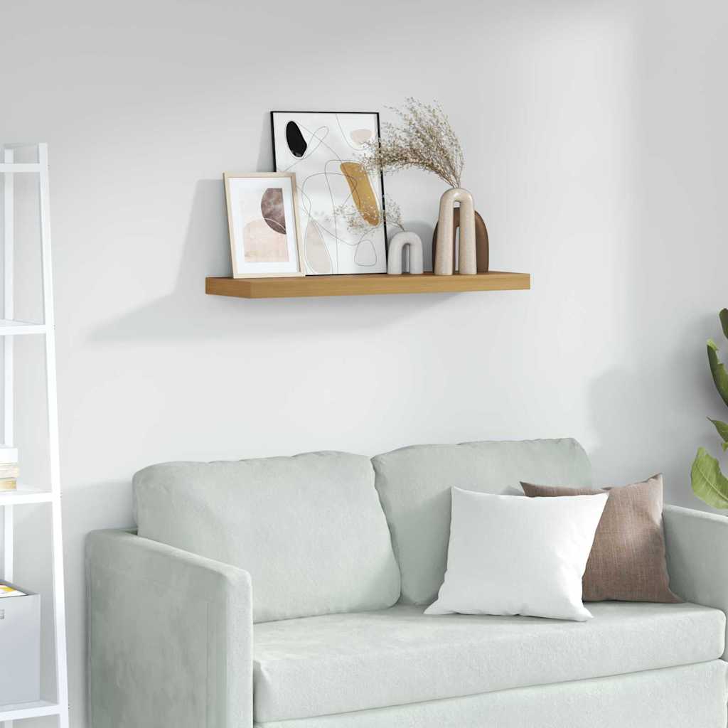 Étagère Murale Marron 80 x 23,5 x 4 cm Bois d'ingénierie - XIOS