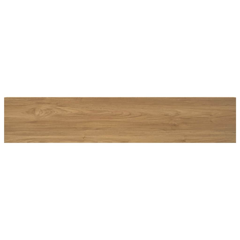 Étagère Murale Montage mural 2 pc Marron 120 x 23,5 x 3,8 cm - XIOS