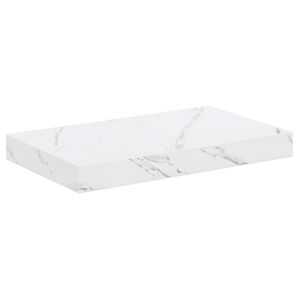 Étagère Murale 4 pcs Marbre blanc 40 x 23,5 x 4 cm - XIOS
