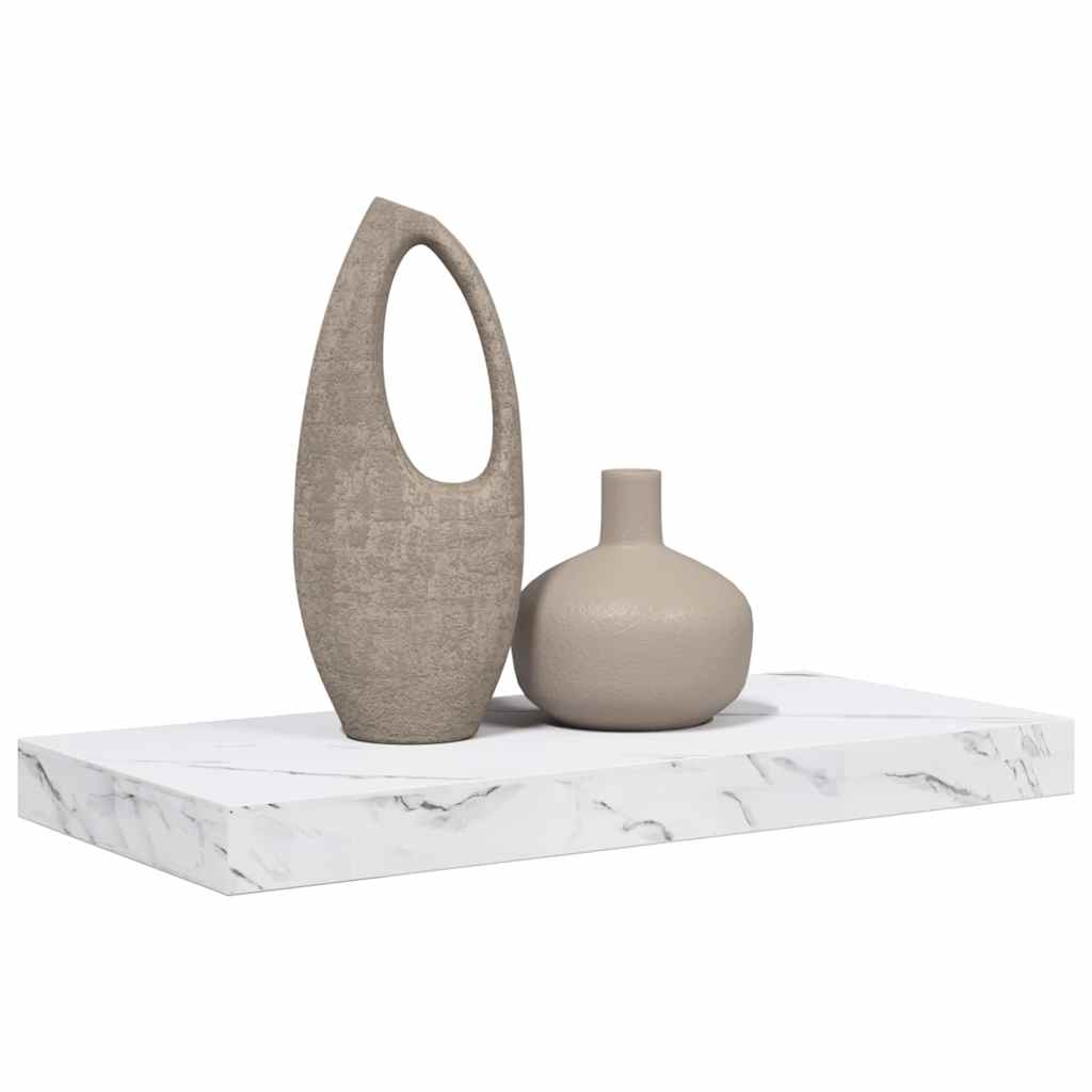 Étagère Murale Marbre blanc 50 x 23 x 4 cm Bois d'ingénierie - XIOS