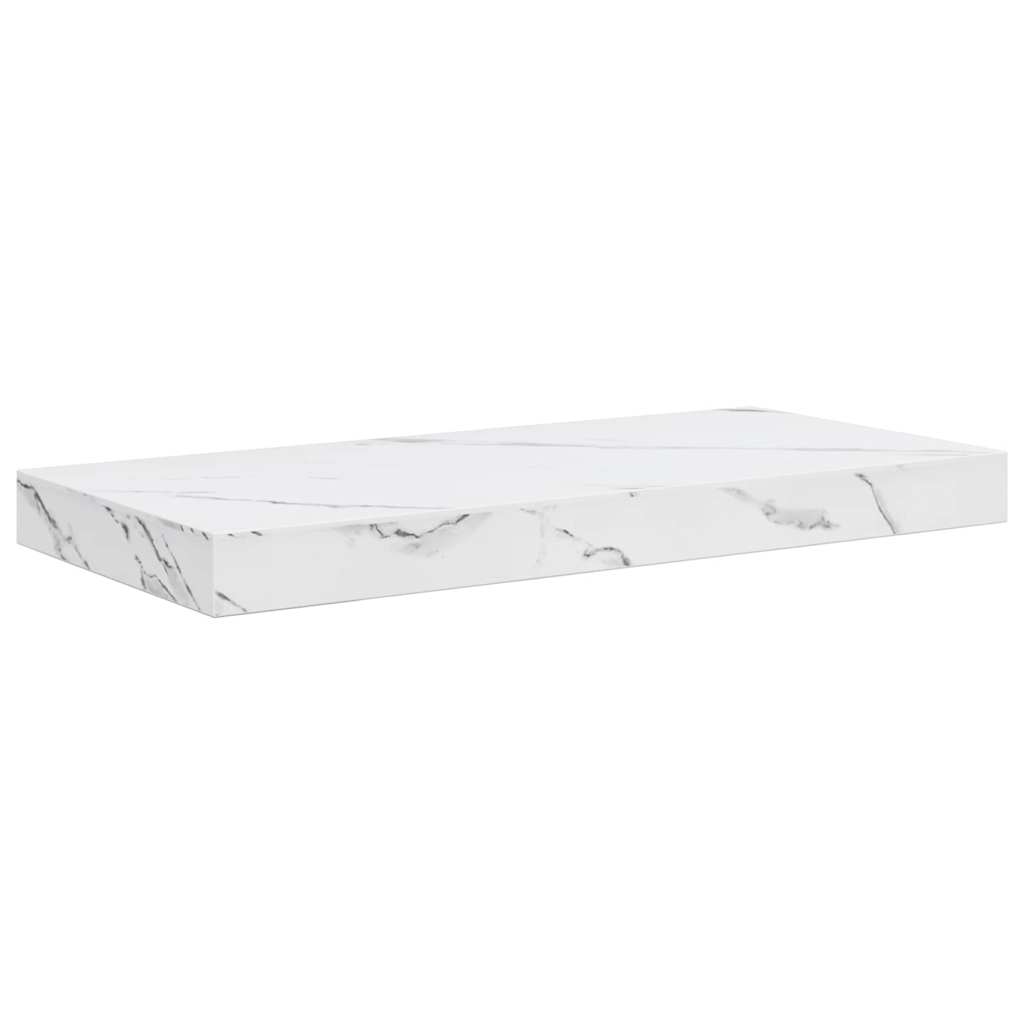 Étagère Murale 4 pcs Marbre blanc 50 x 23,5 x 4 cm - XIOS