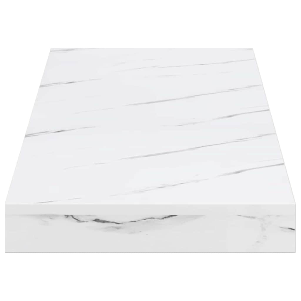 Étagère Murale Montage mural 4 pcs Marbre blanc 60 x 23 x 4 cm - XIOS