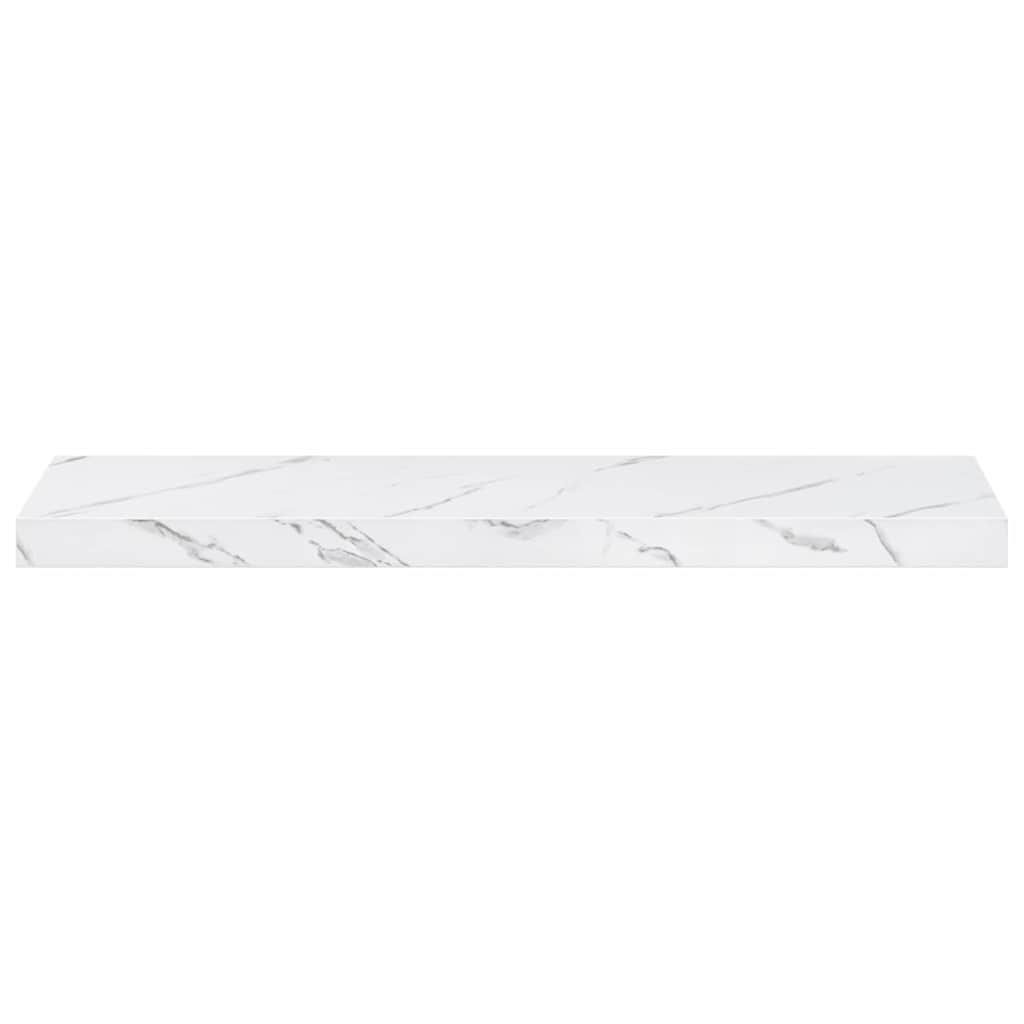 Étagère Murale 4 pcs Marbre blanc 90 x 23,5 x 4 cm - XIOS