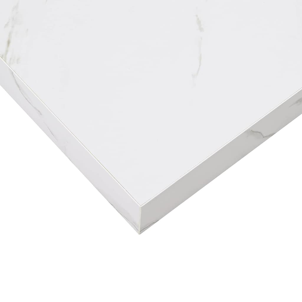 Étagère Murale 2 pcs Marbre blanc 120 x 23,5 x 4 cm - XIOS