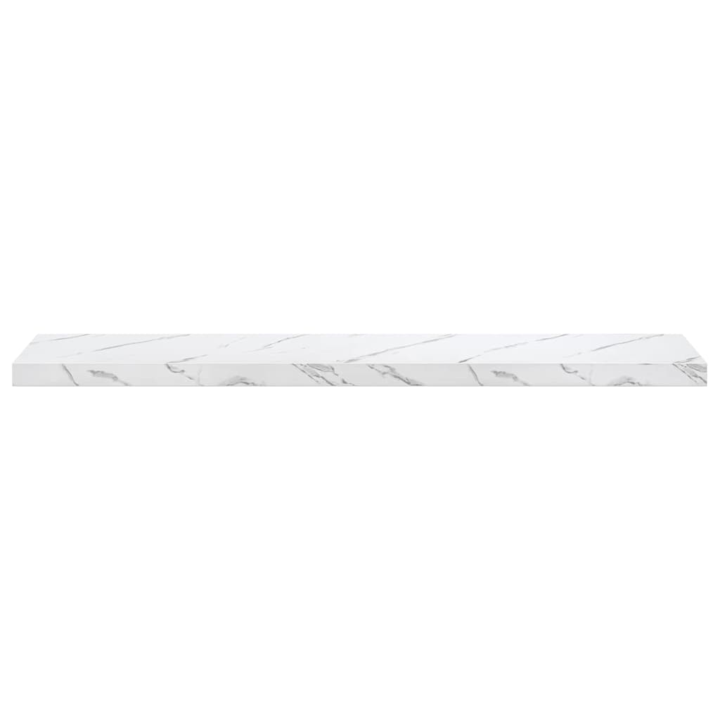 Étagère Murale 2 pcs Marbre blanc 120 x 23,5 x 4 cm - XIOS