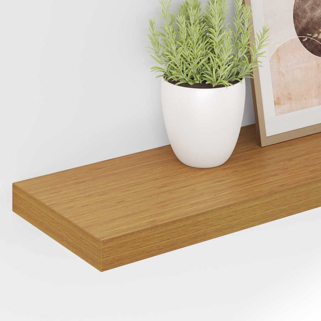 Étagère Murale 4 pcs Beige 90 x 23,5 x 4 cm Bois d'ingénierie - XIOS