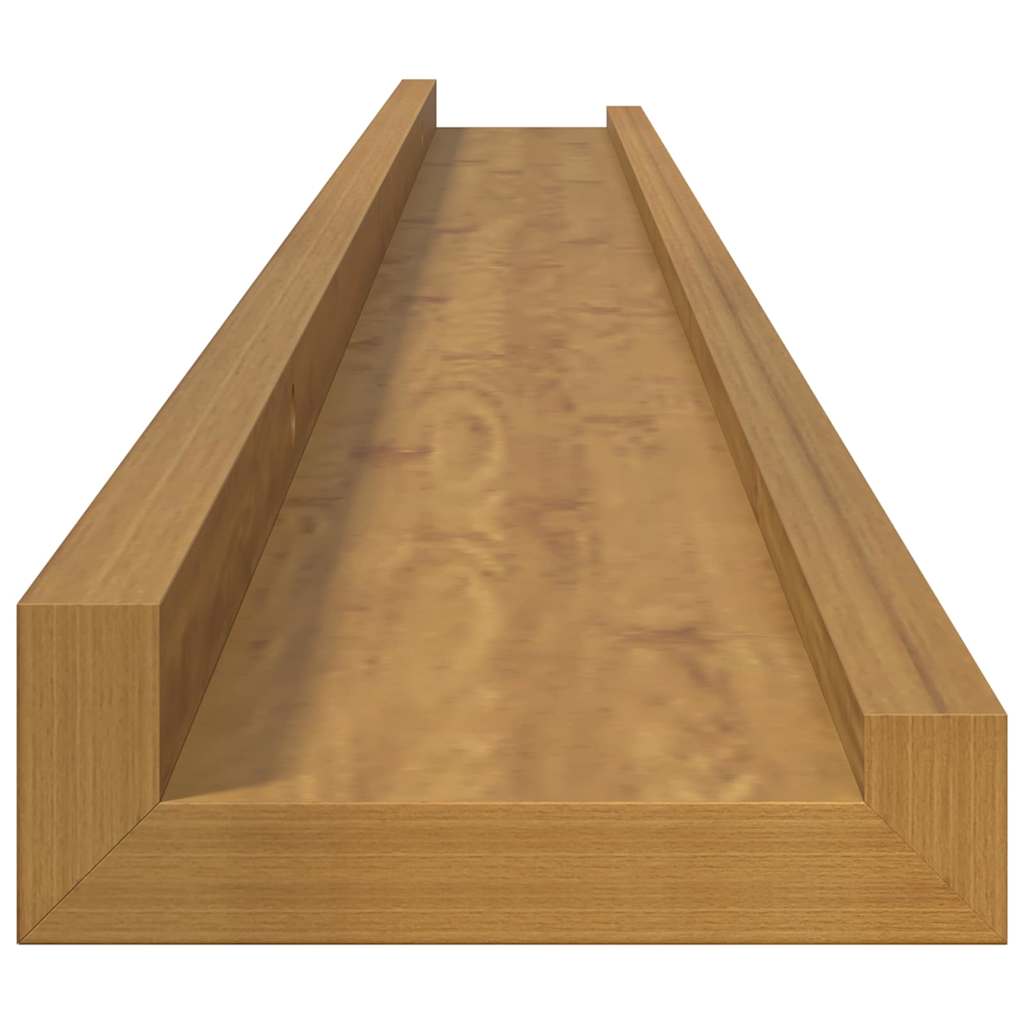 Étagère Murale 4 pcs Beige 100 x 9 x 3 cm Bois d'ingénierie - XIOS