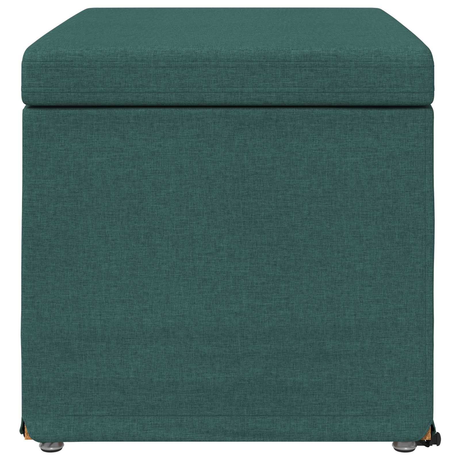 Tabouret Vert foncé 61 x 41 x 40 cm Tissu et bois stratifié - XIOS