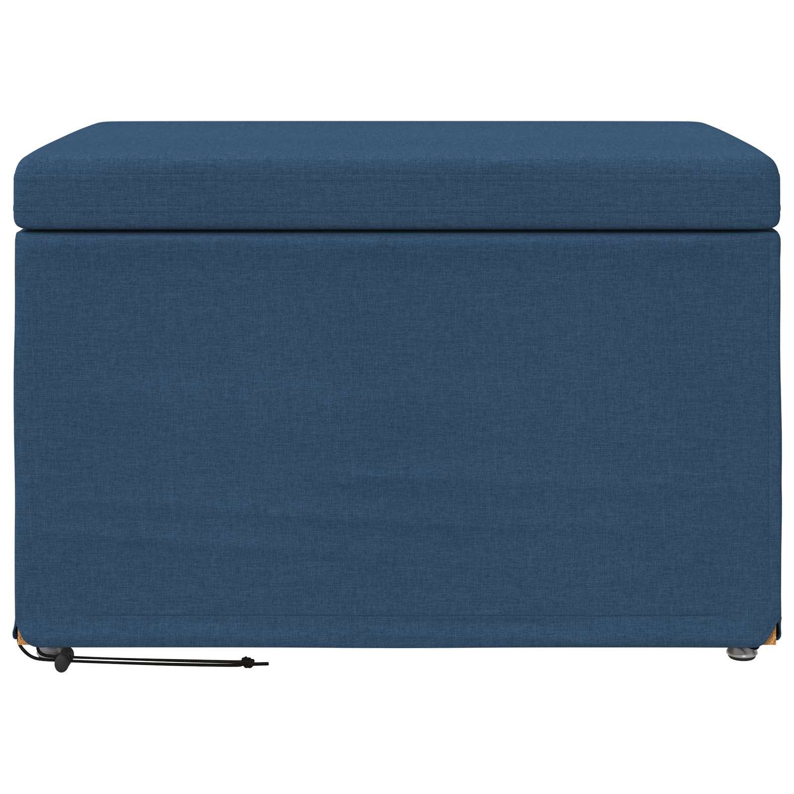 Tabouret Bleu 61 x 41 x 40 cm Tissu et bois stratifié - XIOS