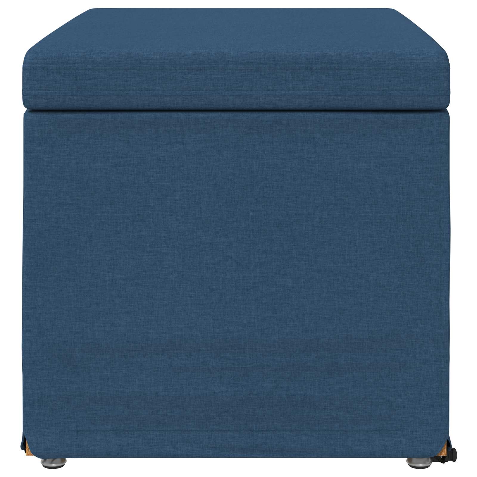 Tabouret Bleu 61 x 41 x 40 cm Tissu et bois stratifié - XIOS