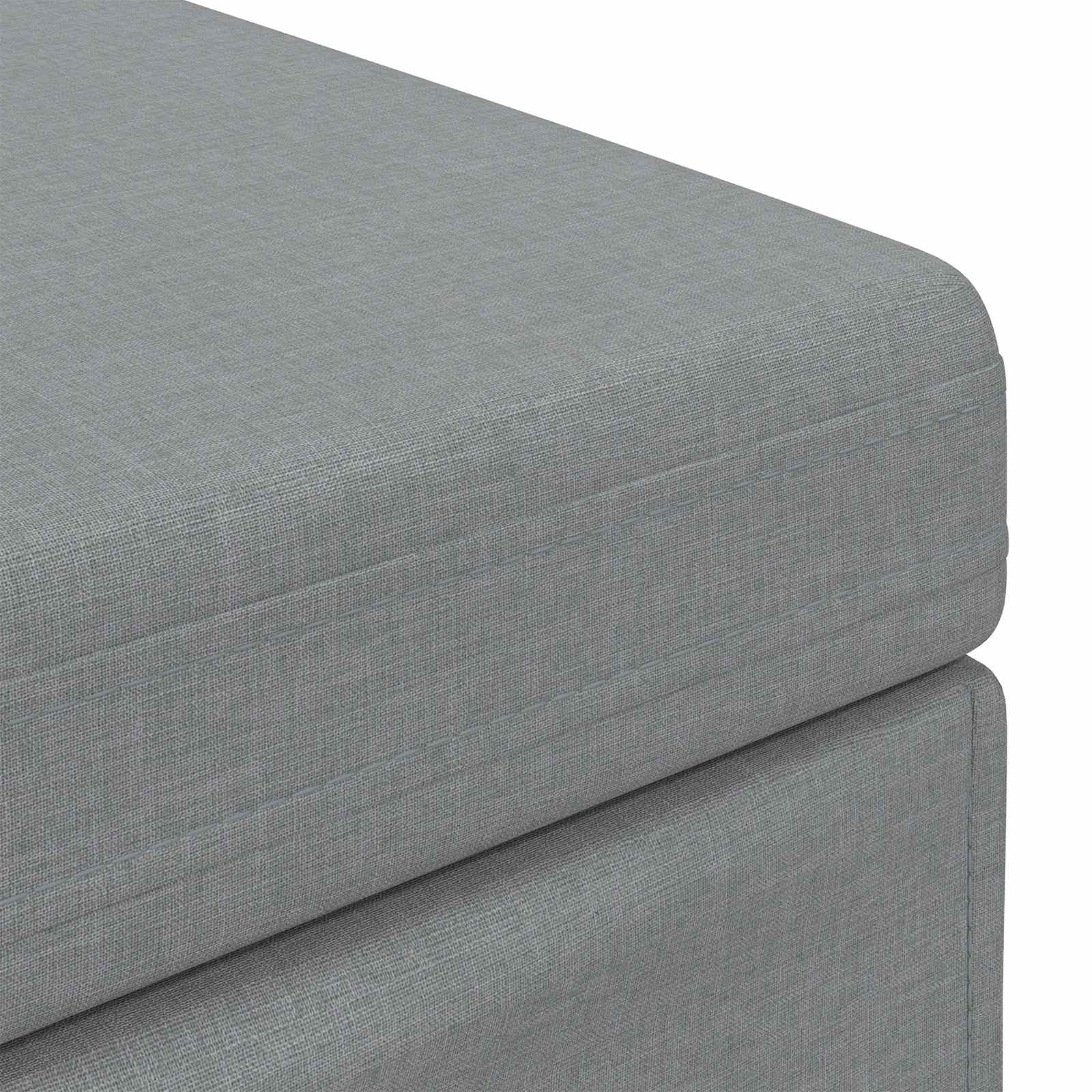 Tabouret Gris clair 81 x 41 x 40 cm Tissu et bois stratifié - XIOS