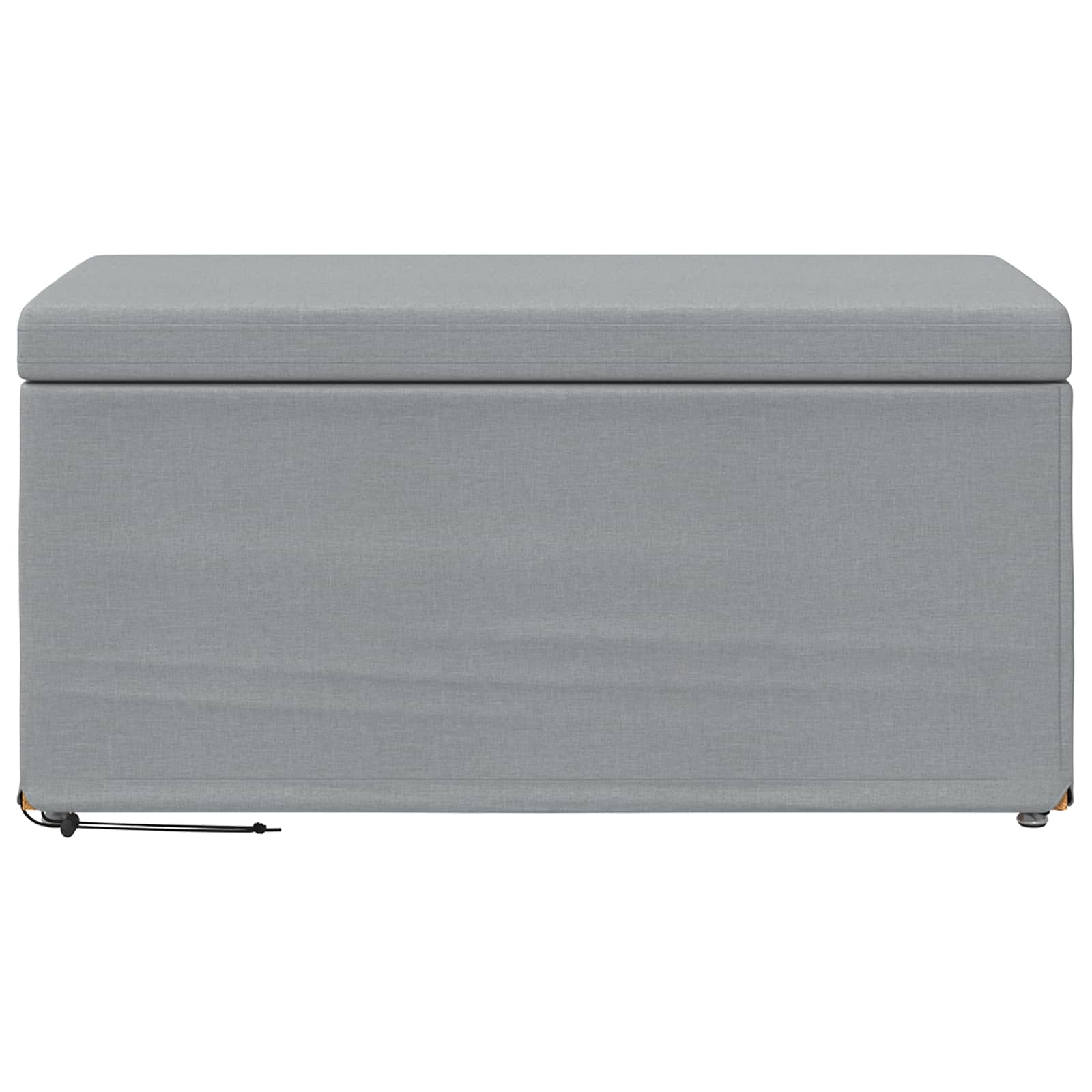 Tabouret Gris clair 81 x 41 x 40 cm Tissu et bois stratifié - XIOS