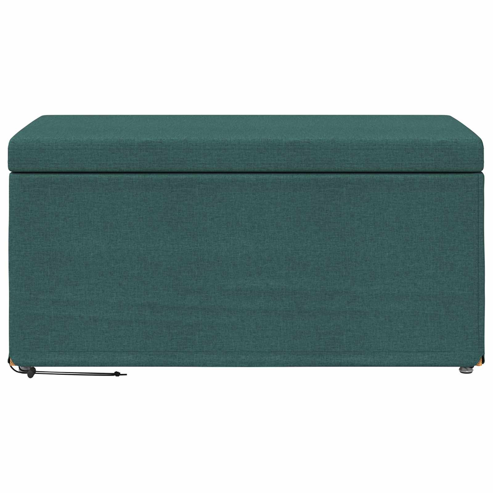 Tabouret Vert foncé 81 x 41 x 40 cm Tissu et bois stratifié - XIOS
