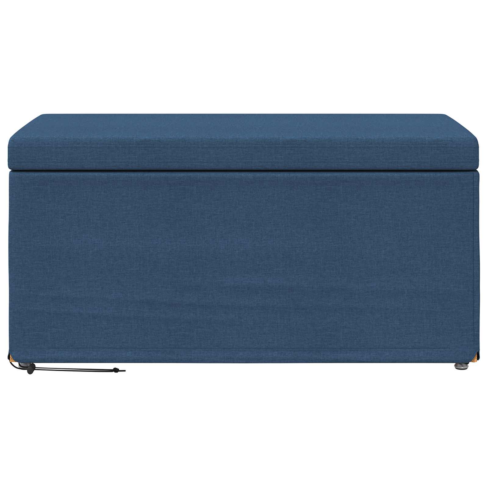 Tabouret Bleu 81 x 41 x 40 cm Tissu et bois stratifié - XIOS