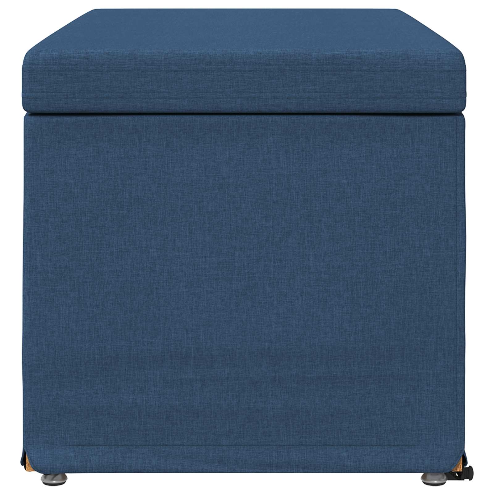 Tabouret Bleu 81 x 41 x 40 cm Tissu et bois stratifié - XIOS