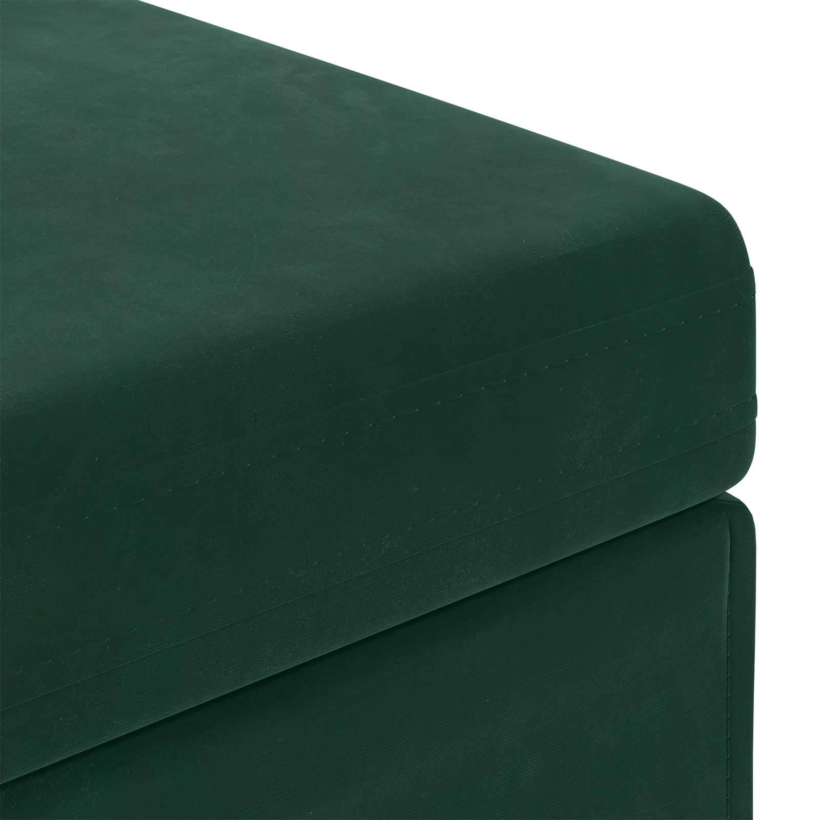 Tabouret Vert foncé 81 x 41 x 40 cm Velours et Bois Composite - XIOS