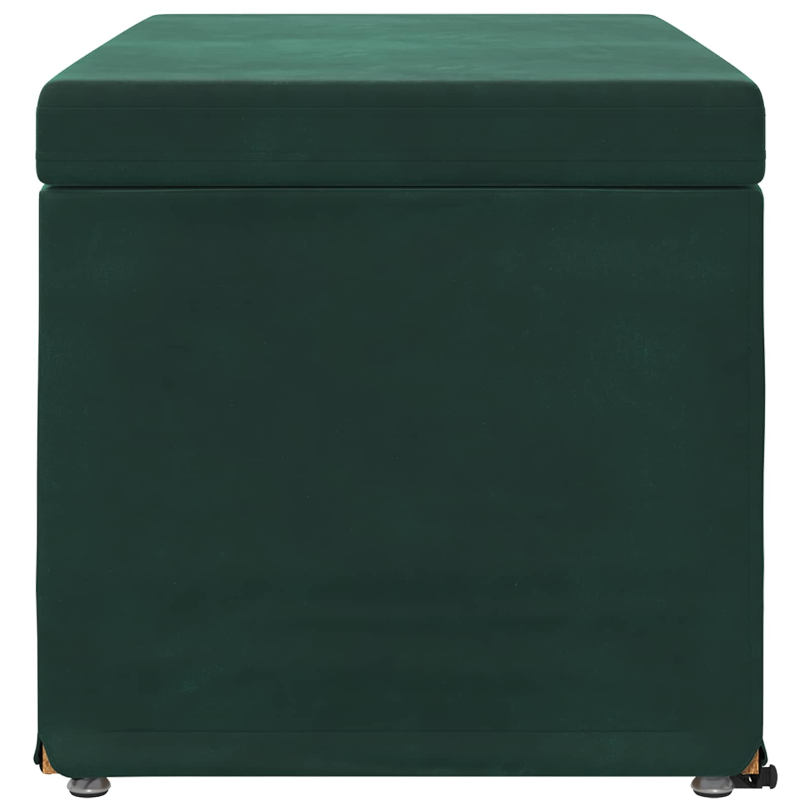 Tabouret Vert foncé 81 x 41 x 40 cm Velours et Bois Composite - XIOS