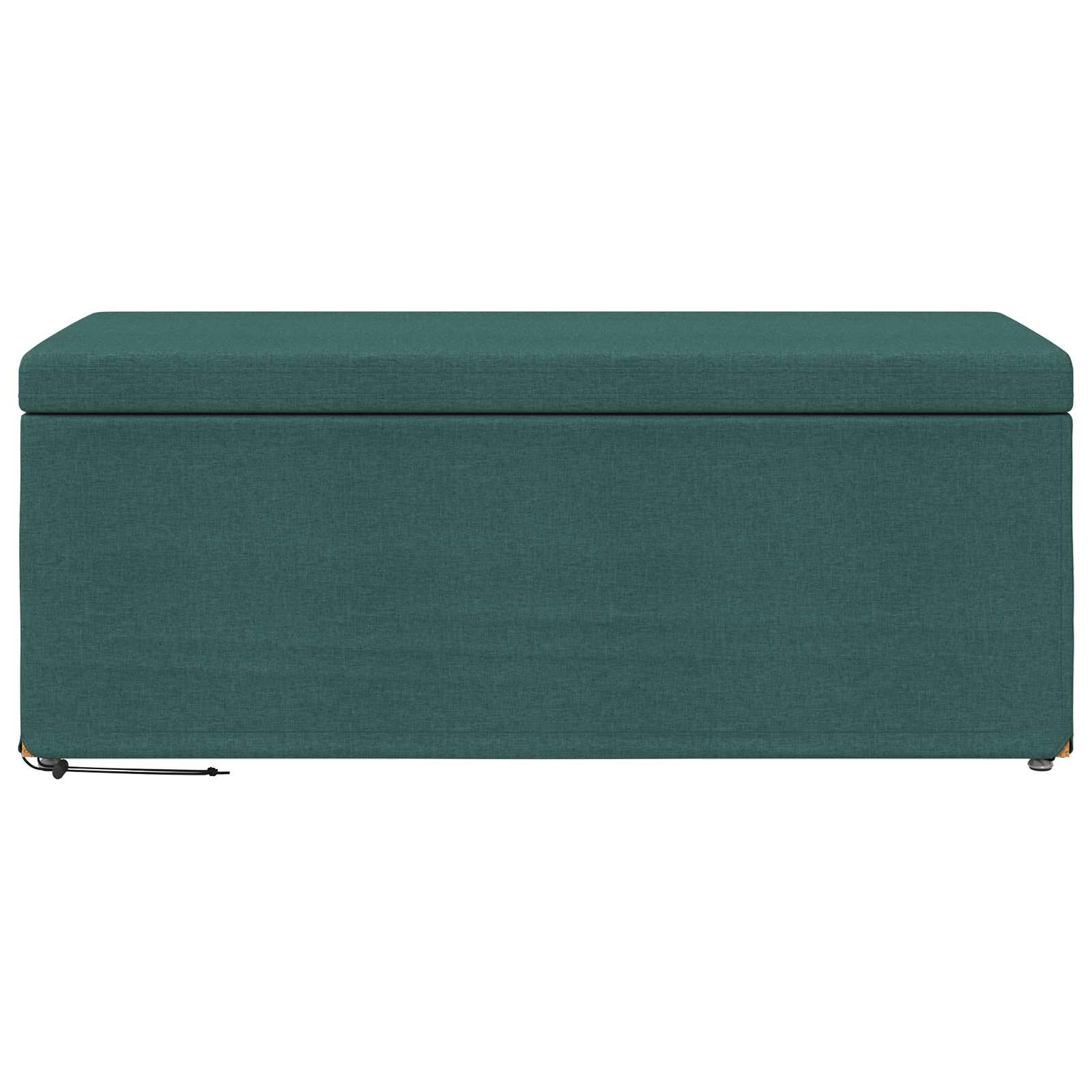 Tabouret Vert foncé 101 x 41 x 40 cm Tissu et bois stratifié - XIOS