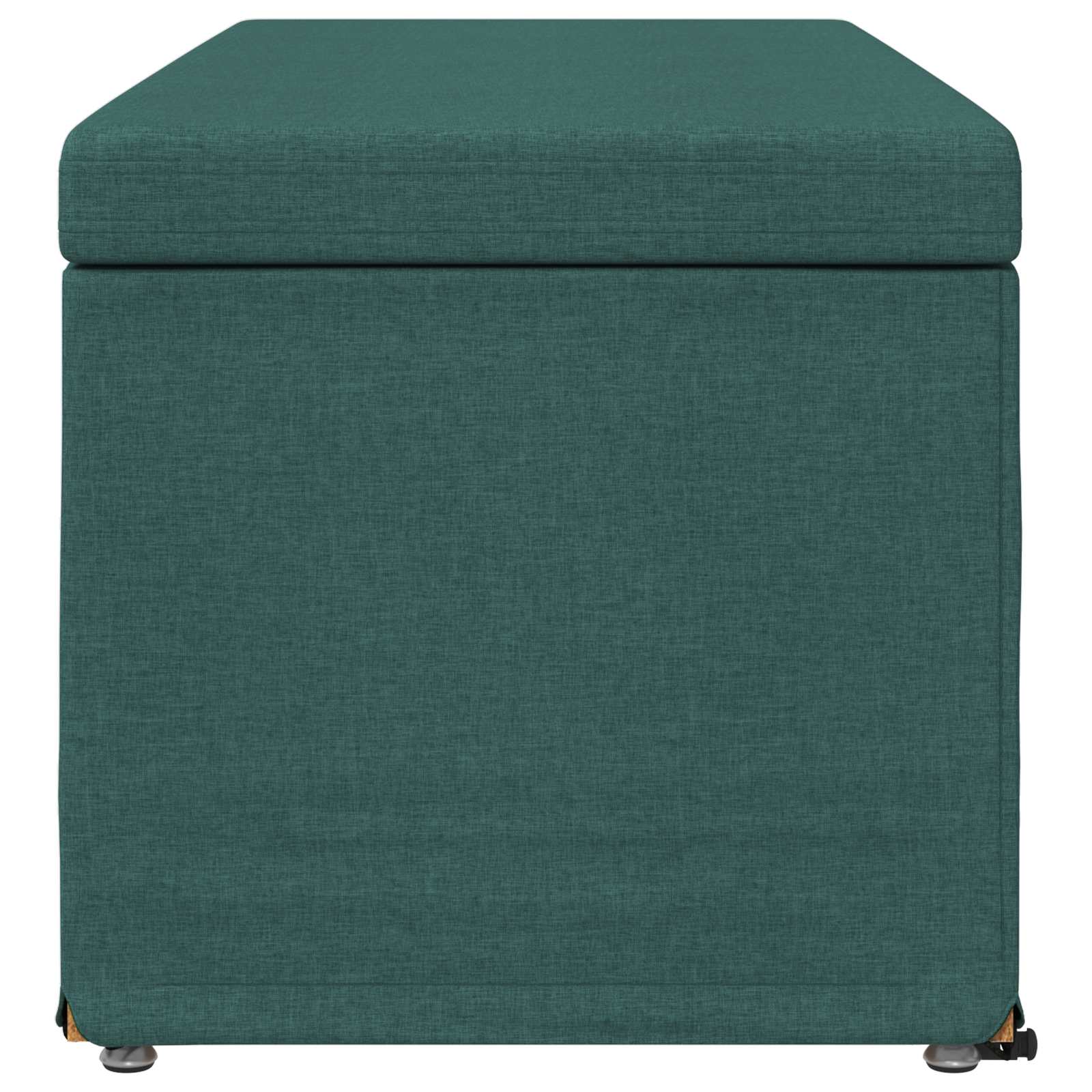 Tabouret Vert foncé 101 x 41 x 40 cm Tissu et bois stratifié - XIOS