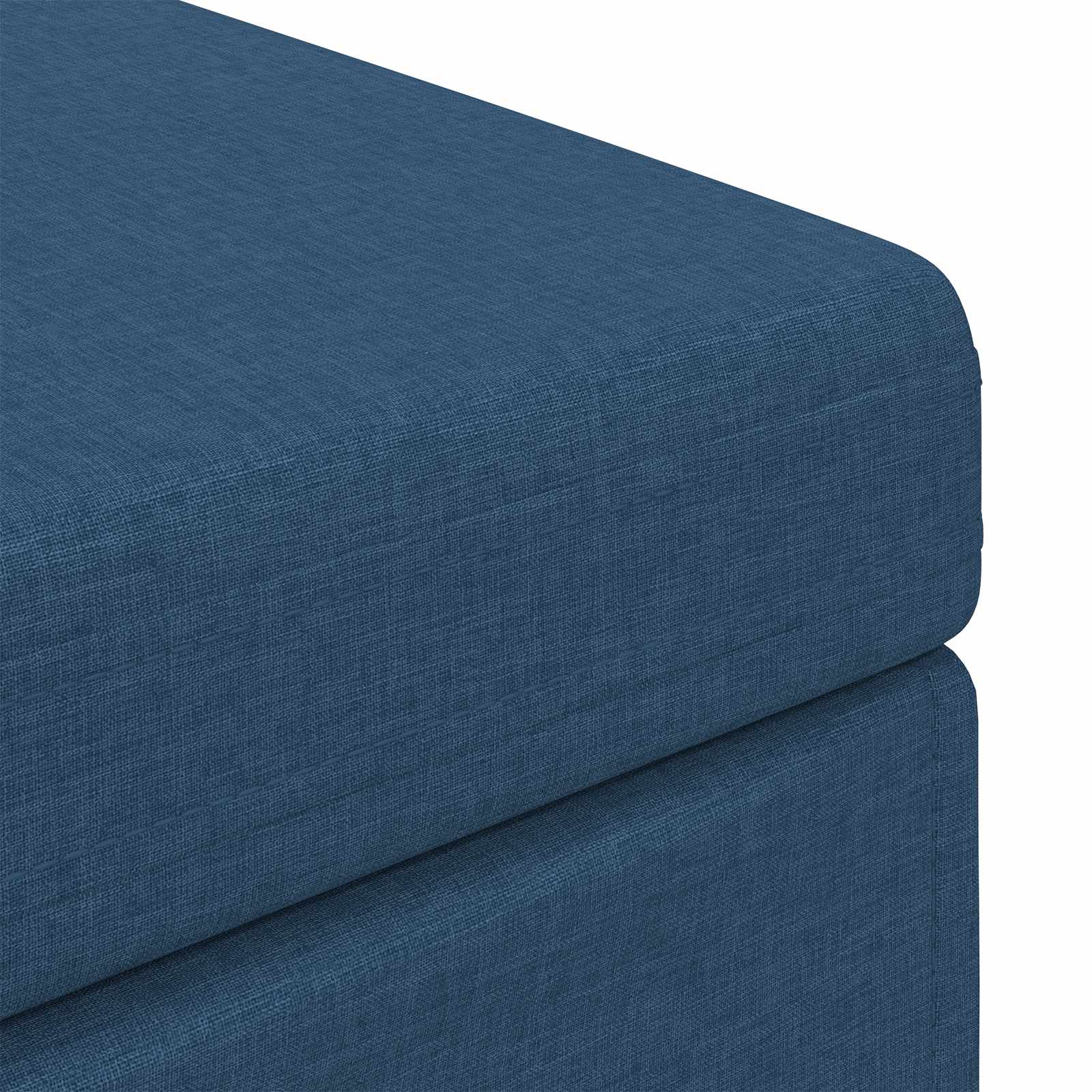 Tabouret Bleu 101 x 41 x 40 cm Tissu et bois stratifié - XIOS