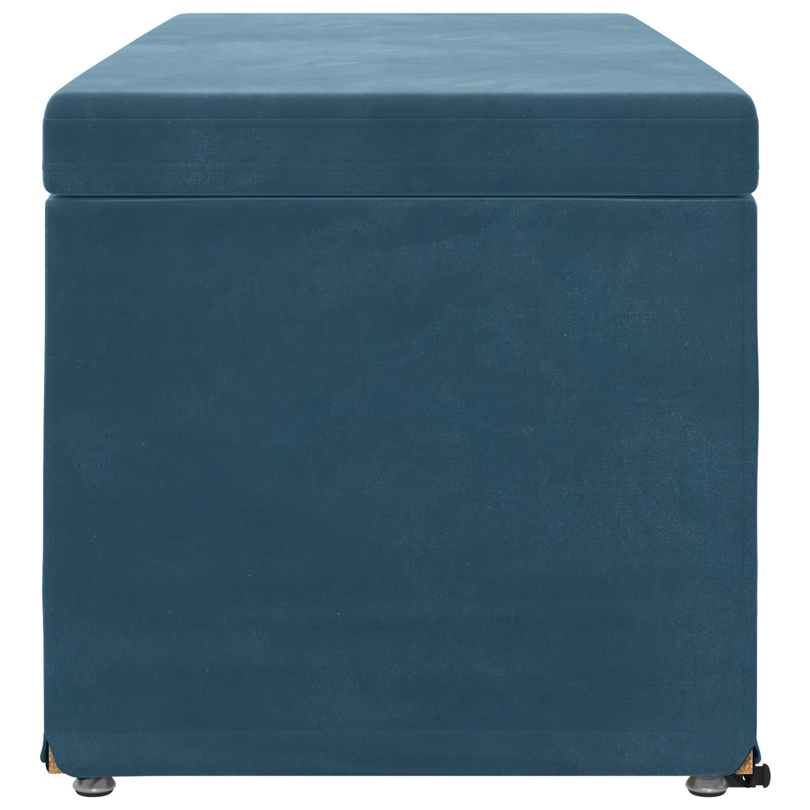 Tabouret Bleu 101 x 41 x 40 cm Velours et Bois Composite - XIOS