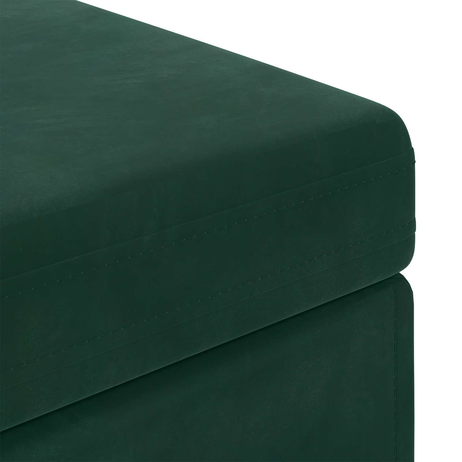 Tabouret Vert foncé 101 x 41 x 40 cm Velours et Bois Composite - XIOS