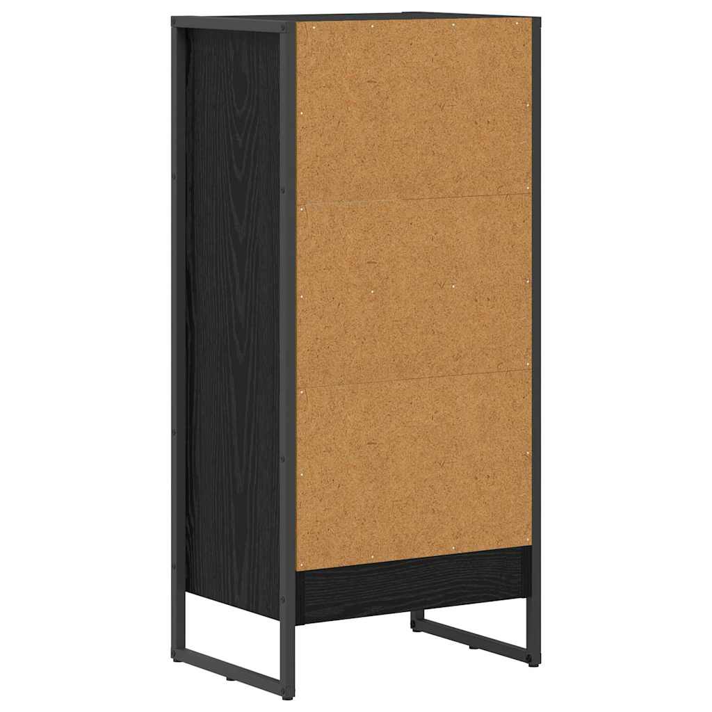 Bibliothèque 40 x 30 x 86,5 cm Bois d'ingénierie Chêne noir - XIOS