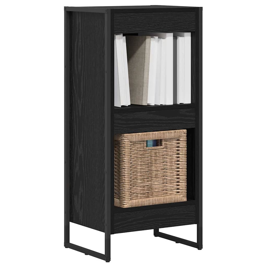 Bibliothèque 40 x 30 x 86,5 cm Bois d'ingénierie Chêne noir - XIOS