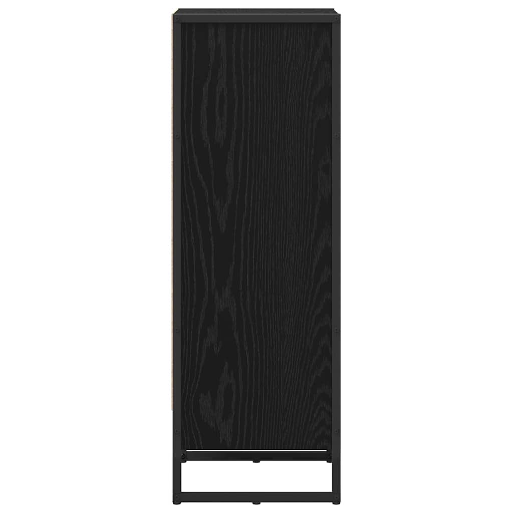 Bibliothèque 40 x 30 x 86,5 cm Bois d'ingénierie Chêne noir - XIOS