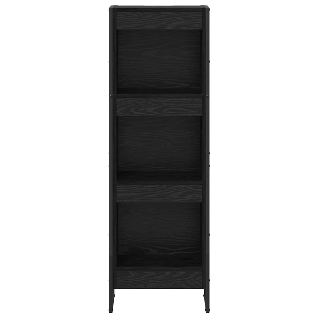 Bibliothèque Chêne noir 80 x 30 x 155 cm Bois d'ingénierie - XIOS