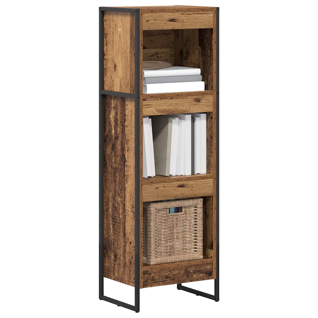 Bibliothèque Bois Ancien 40 x 30 x 121 cm Bois d'ingénierie - XIOS