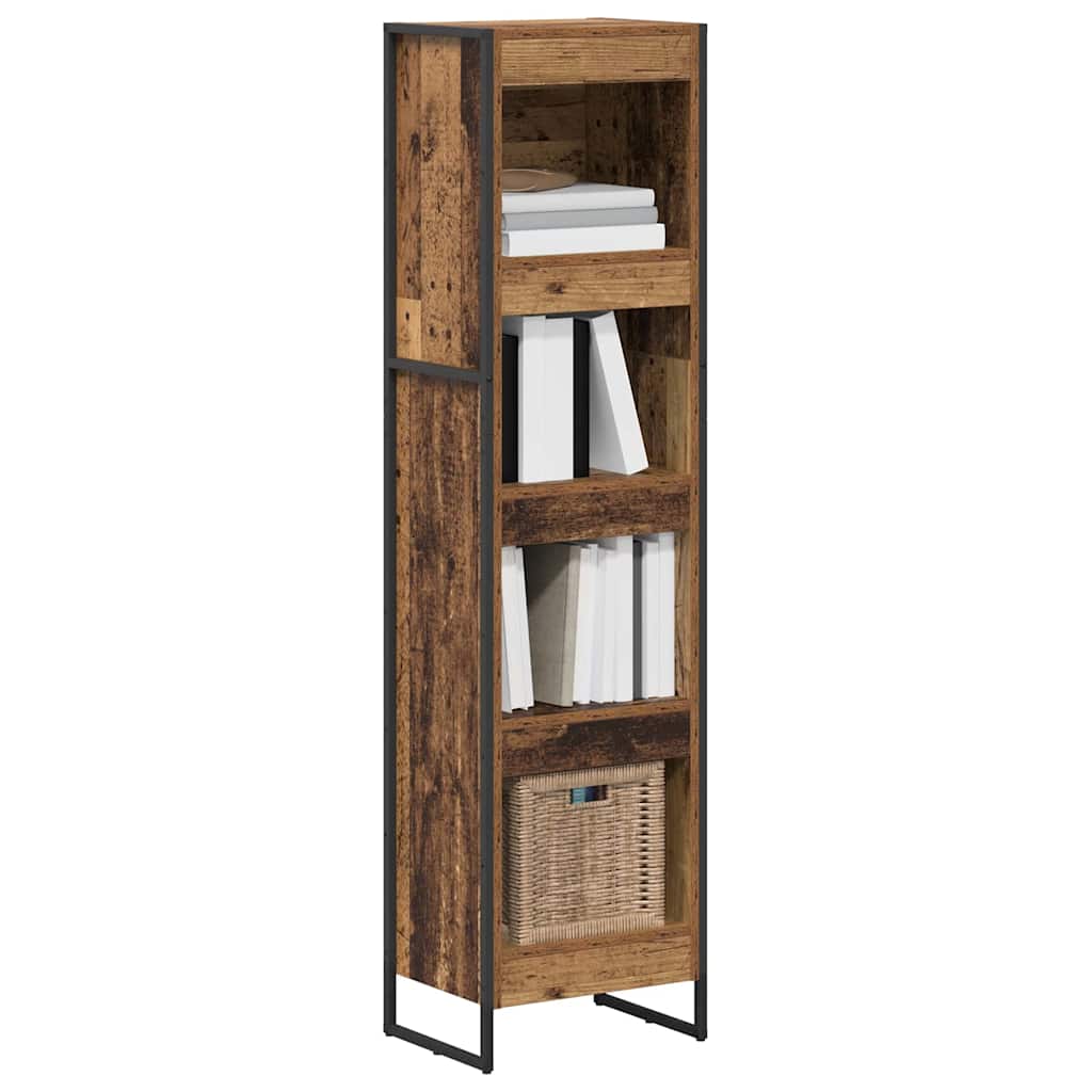 Bibliothèque Bois Ancien 80 x 30 x 155 cm Bois d'ingénierie - XIOS