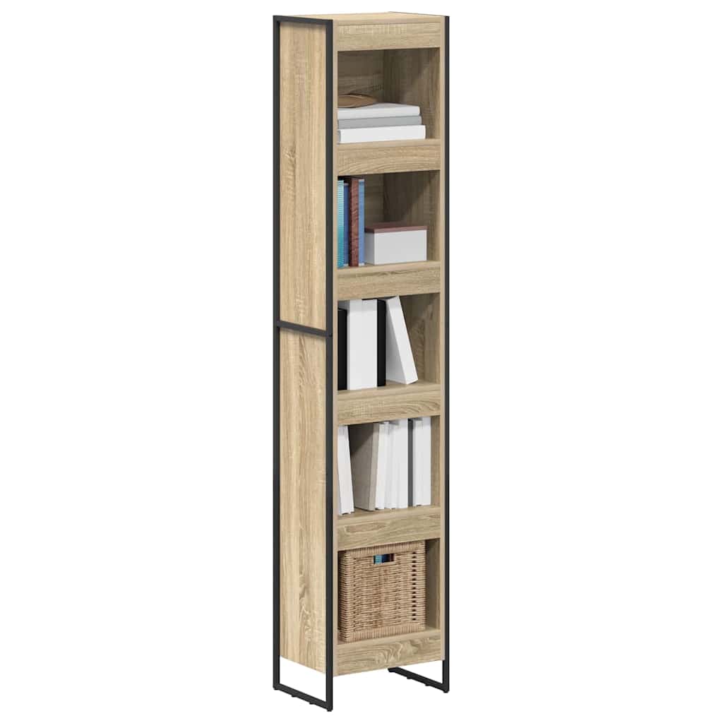 Bibliothèque Sonoma 80 x 30 x 155 cm Bois d'ingénierie - XIOS