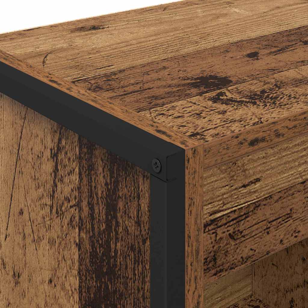 Bibliothèque Bois Ancien 80 x 30 x 155 cm Bois d'ingénierie - XIOS