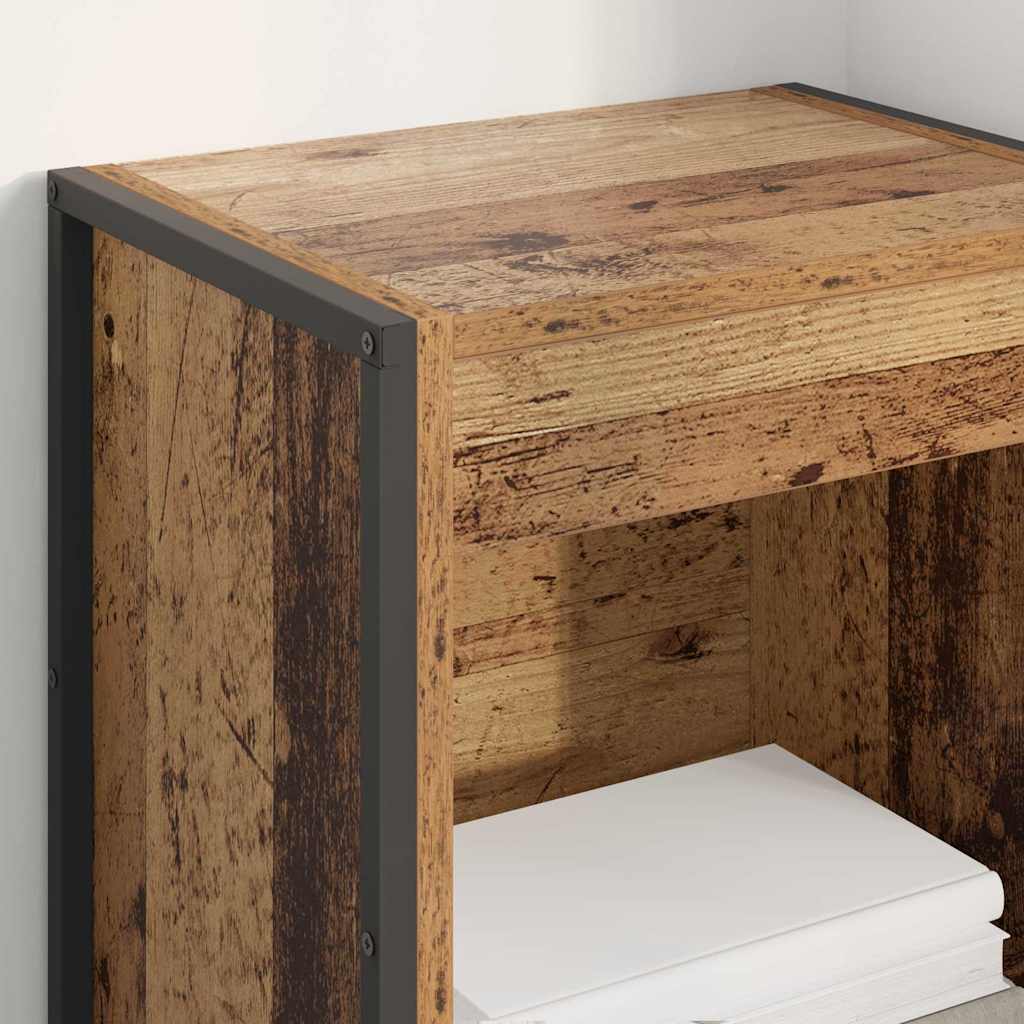 Bibliothèque Bois Ancien 80 x 30 x 155 cm Bois d'ingénierie - XIOS