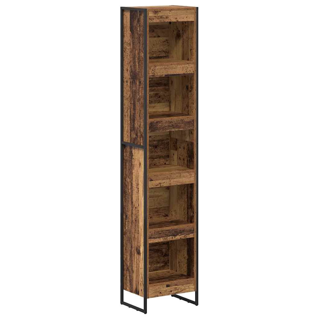 Bibliothèque Bois Ancien 80 x 30 x 155 cm Bois d'ingénierie - XIOS