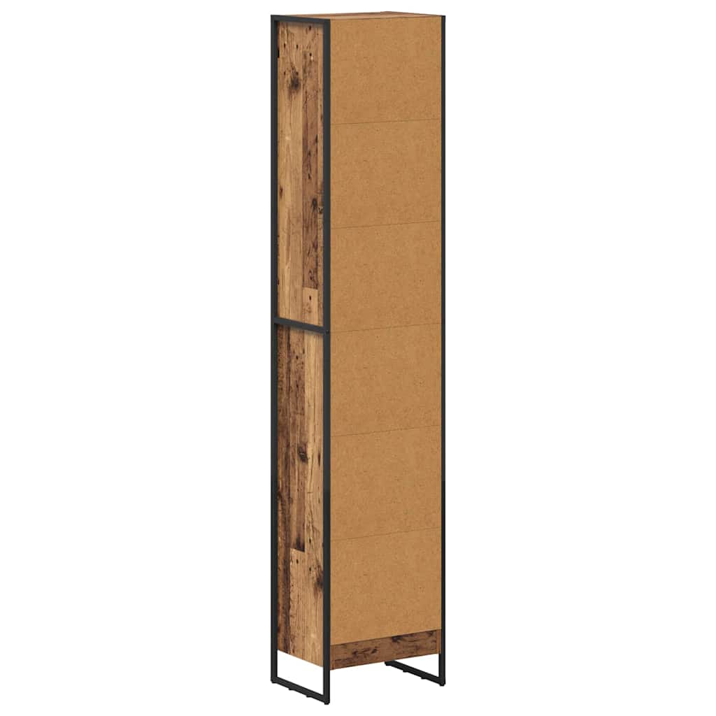Bibliothèque Bois Ancien 80 x 30 x 155 cm Bois d'ingénierie - XIOS