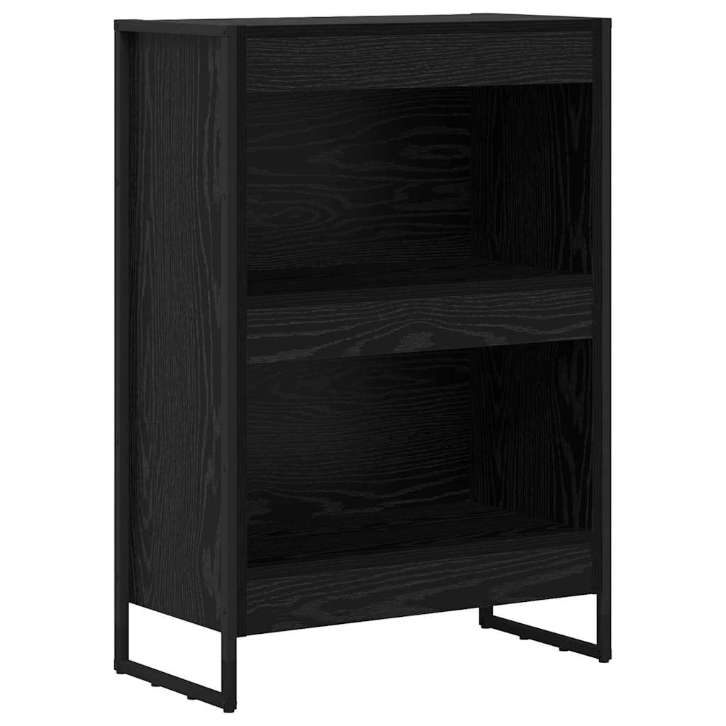 Bibliothèque Chêne noir 80 x 30 x 155 cm Bois d'ingénierie - XIOS