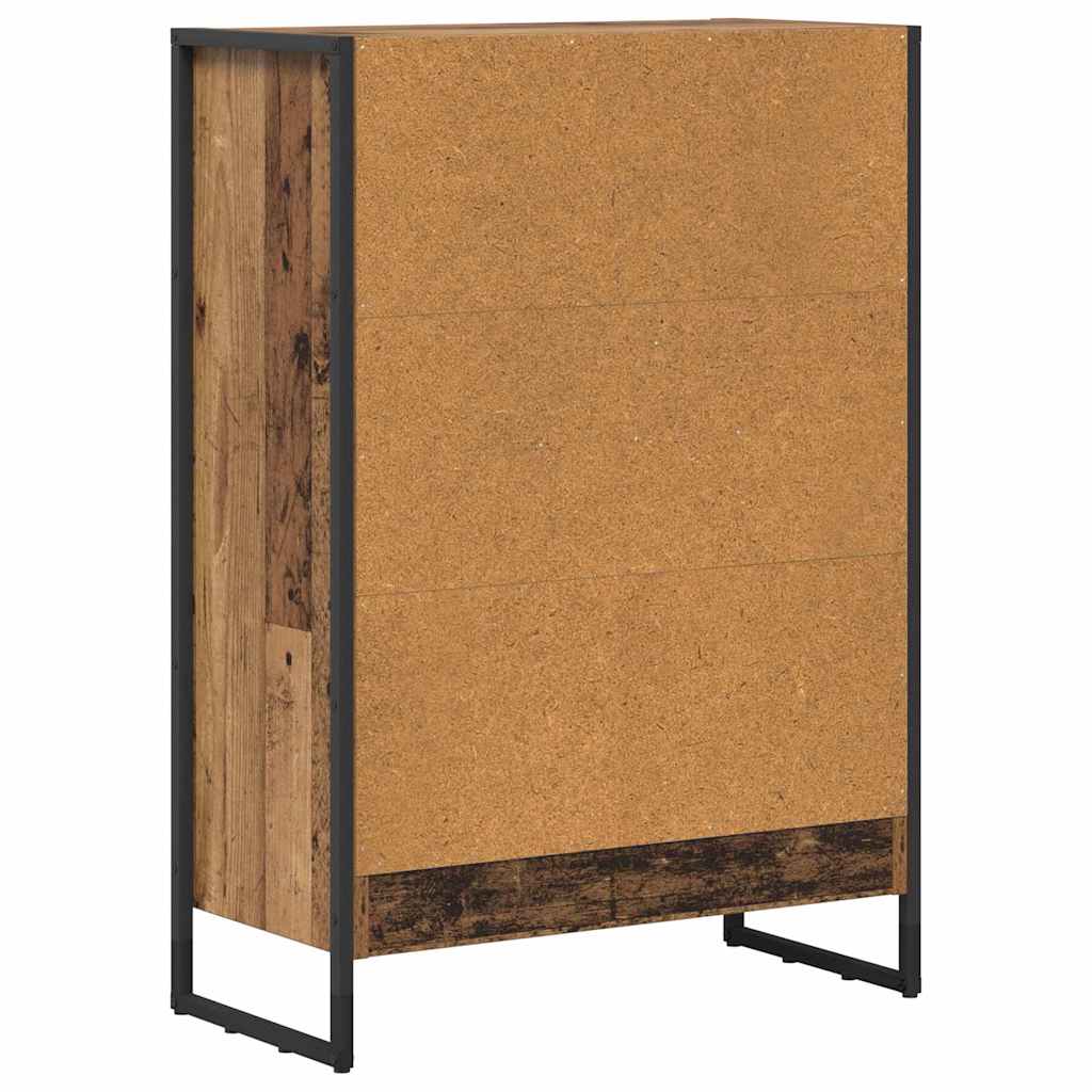 Bibliothèque Bois Ancien 80 x 30 x 155 cm Bois d'ingénierie - XIOS