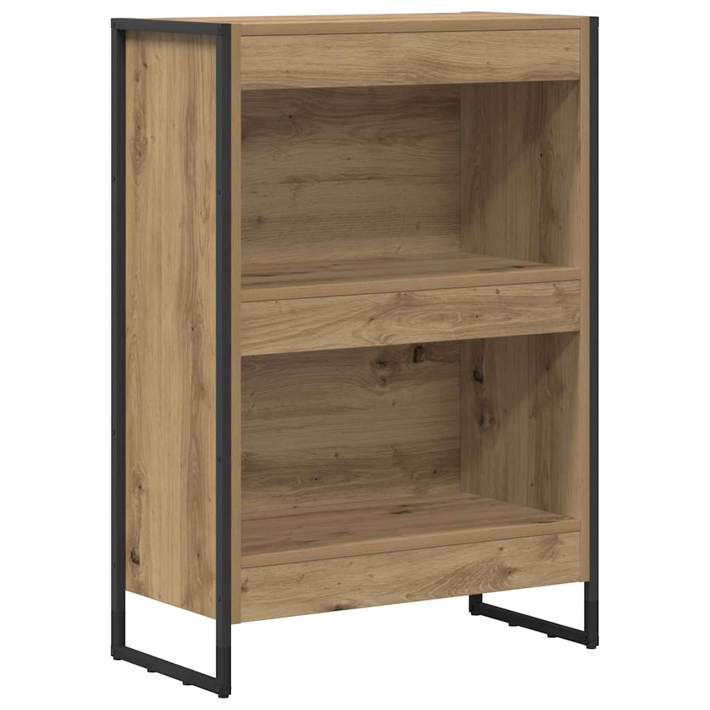 Bibliothèque Chêne artisan 80 x 30 x 155 cm Bois d'ingénierie - XIOS