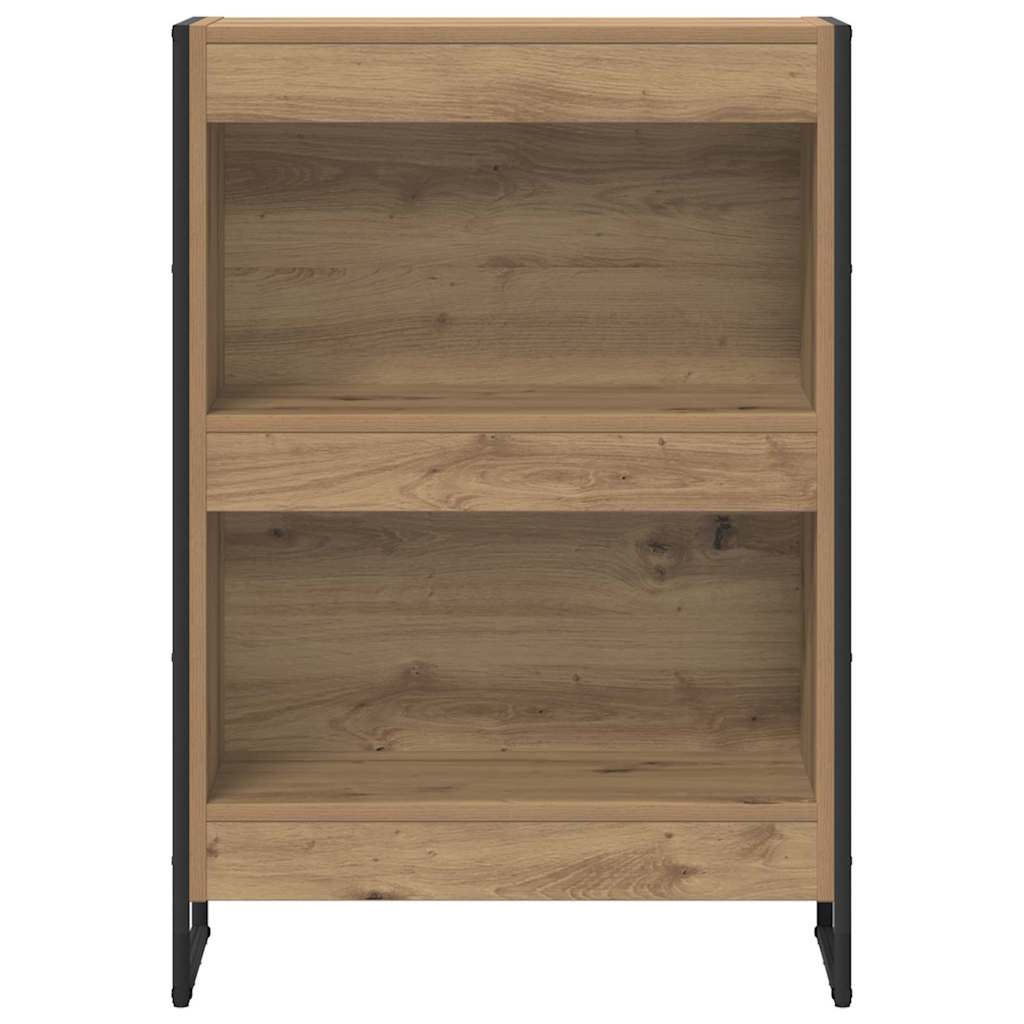 Bibliothèque Chêne artisan 80 x 30 x 155 cm Bois d'ingénierie - XIOS