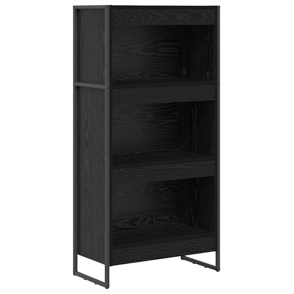 Bibliothèque Chêne noir 80 x 30 x 155 cm Bois d'ingénierie - XIOS