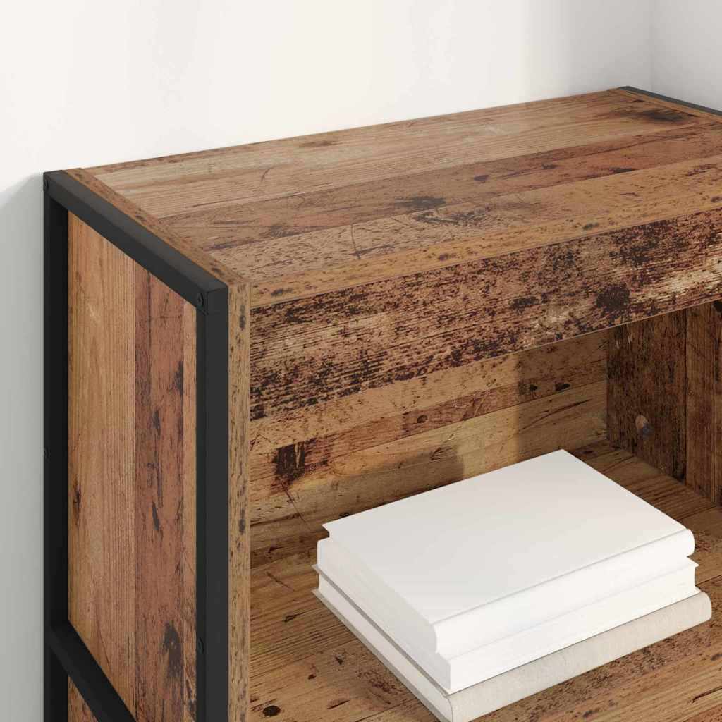 Bibliothèque Bois Ancien 80 x 30 x 155 cm Bois d'ingénierie - XIOS