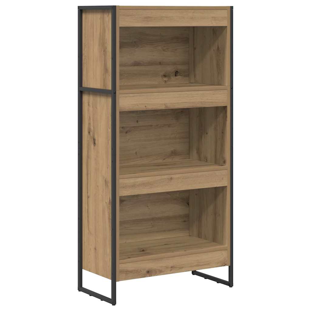 Bibliothèque Chêne artisan 80 x 30 x 155 cm Bois d'ingénierie - XIOS