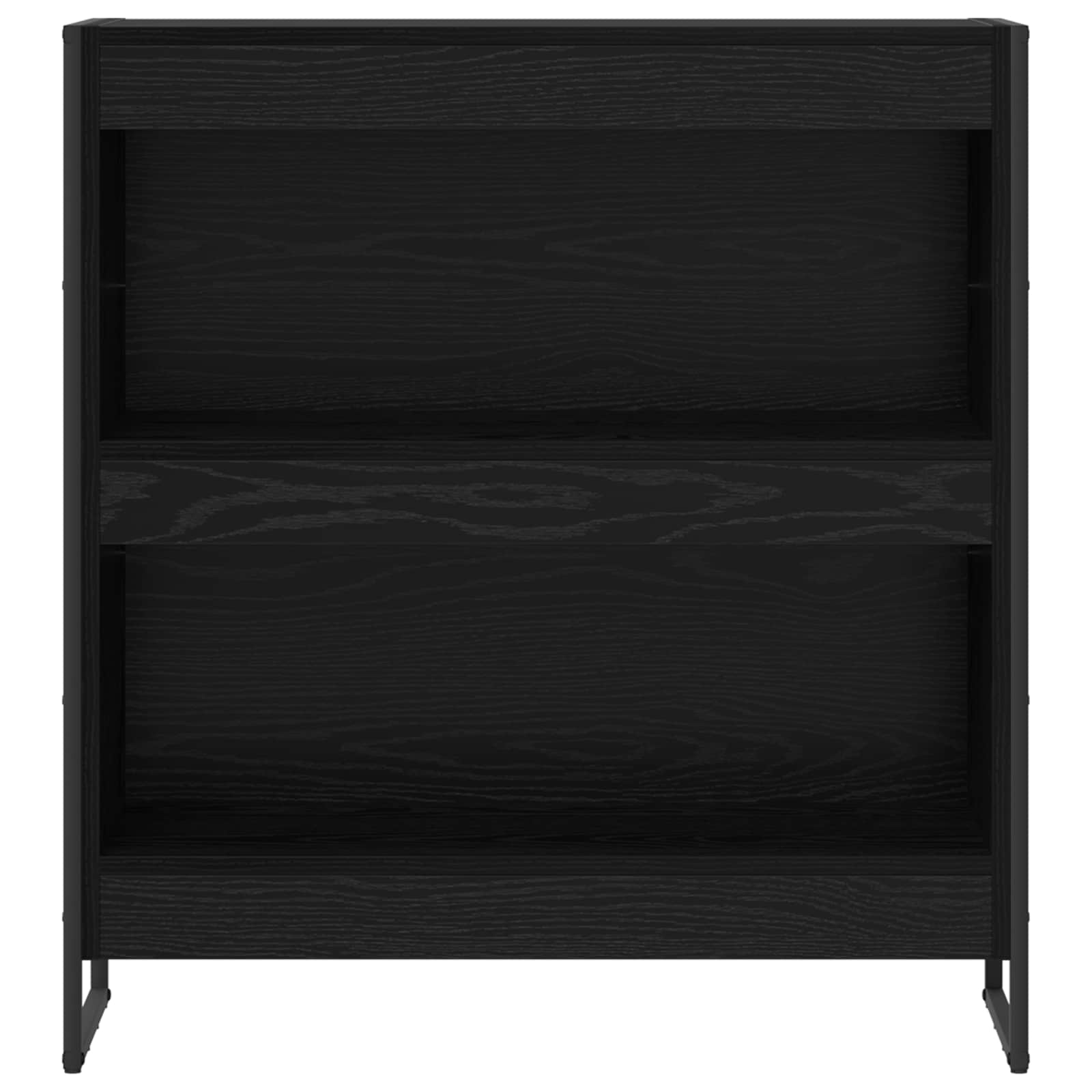 Bibliothèque Chêne noir 80 x 30 x 155 cm Bois d'ingénierie - XIOS