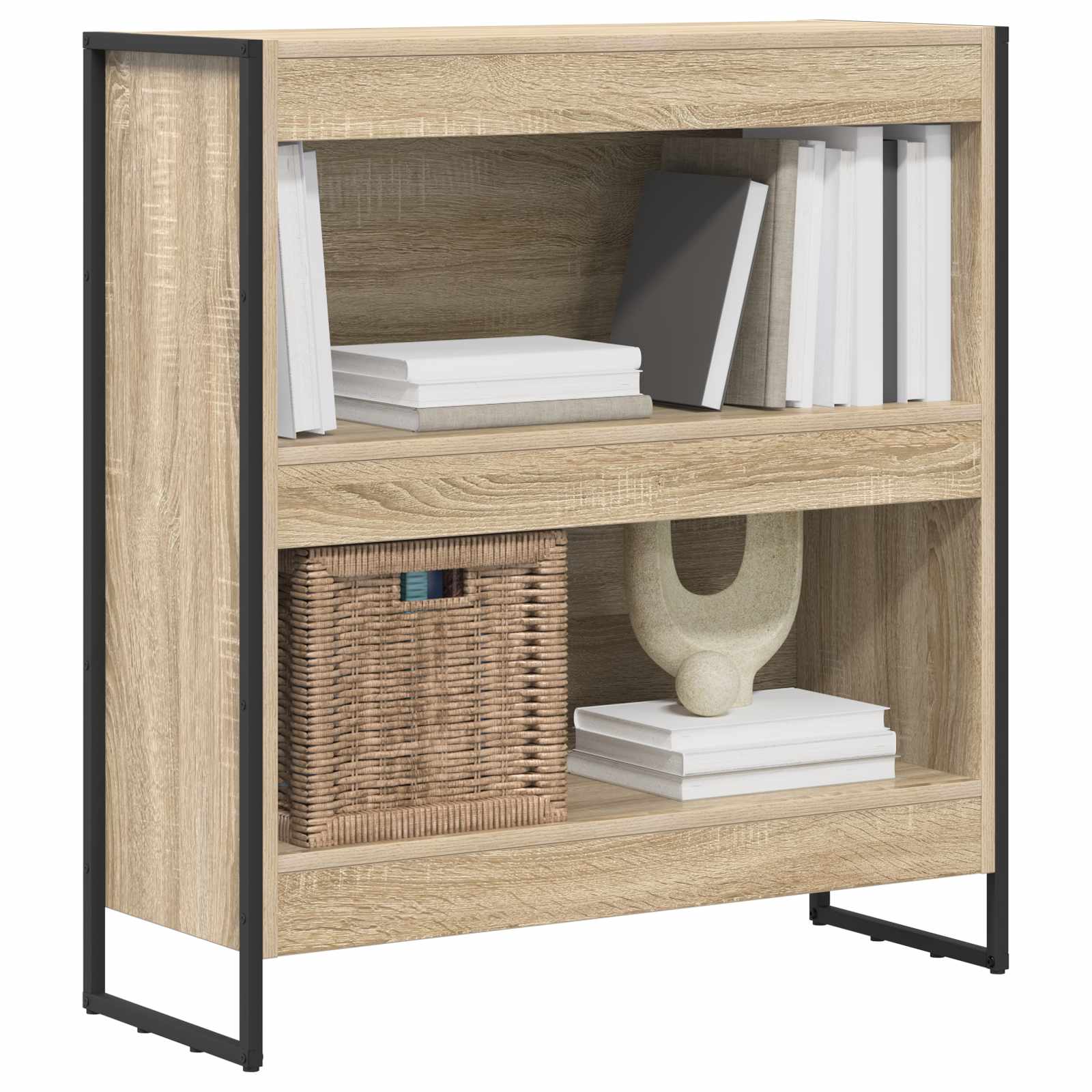 Bibliothèque Sonoma 80 x 30 x 155 cm Bois d'ingénierie - XIOS