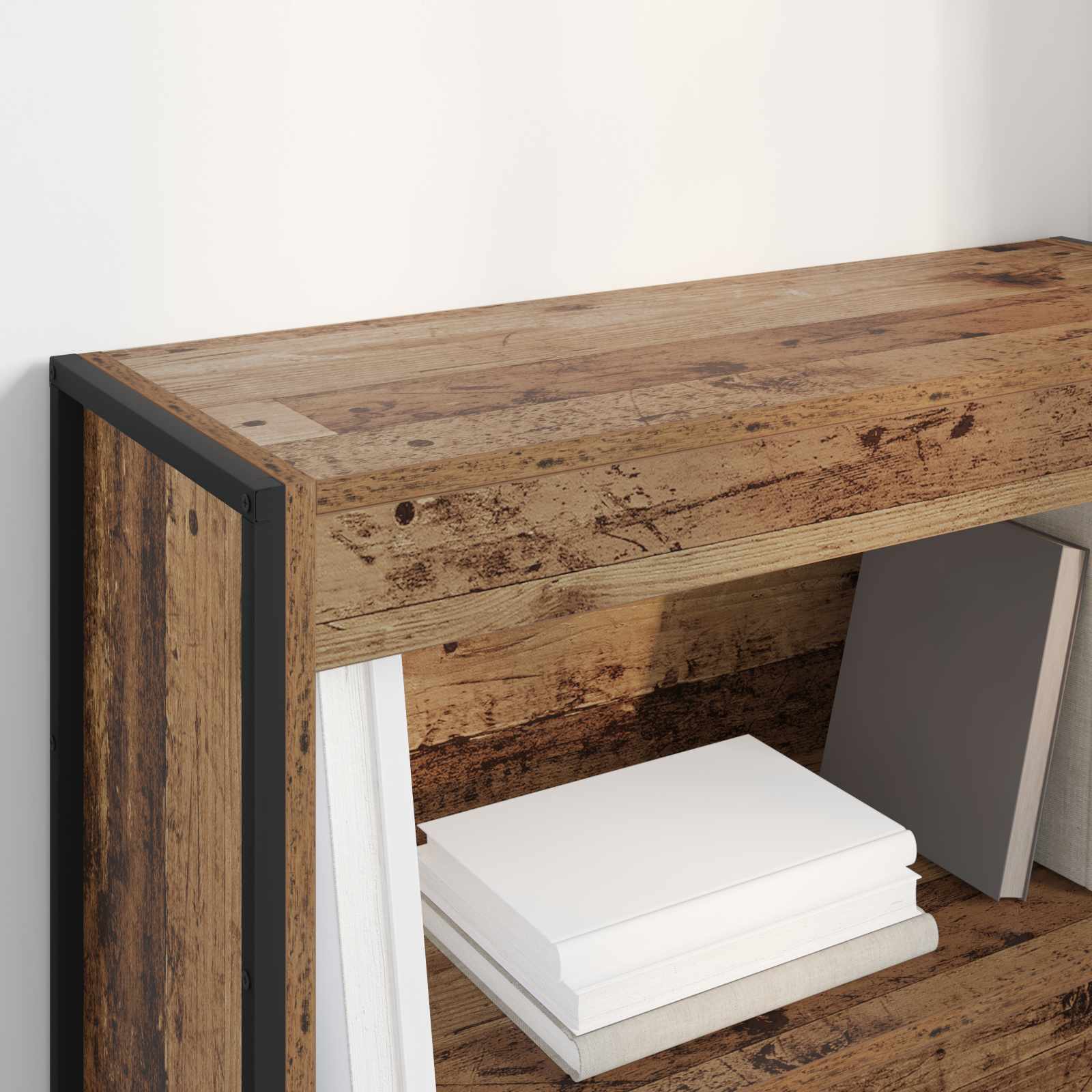 Bibliothèque Bois Ancien 80 x 30 x 155 cm Bois d'ingénierie - XIOS